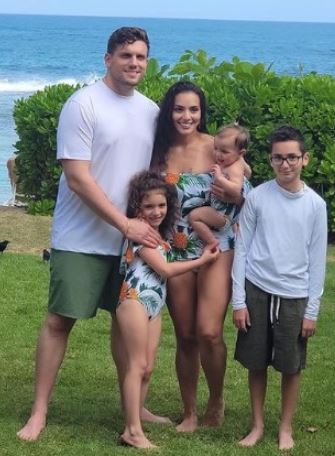 Chris Distefano with his beautiful family